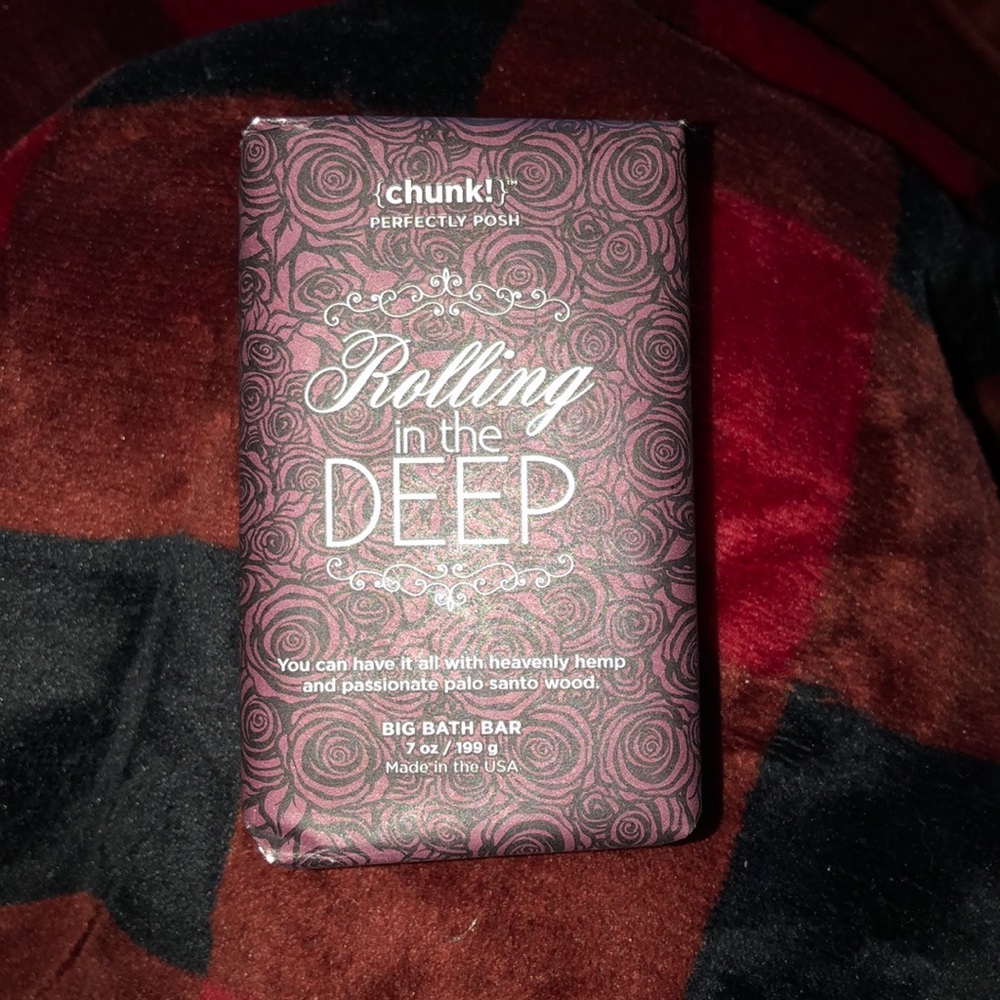 Perfectly posh chunk soap rolling in the deep